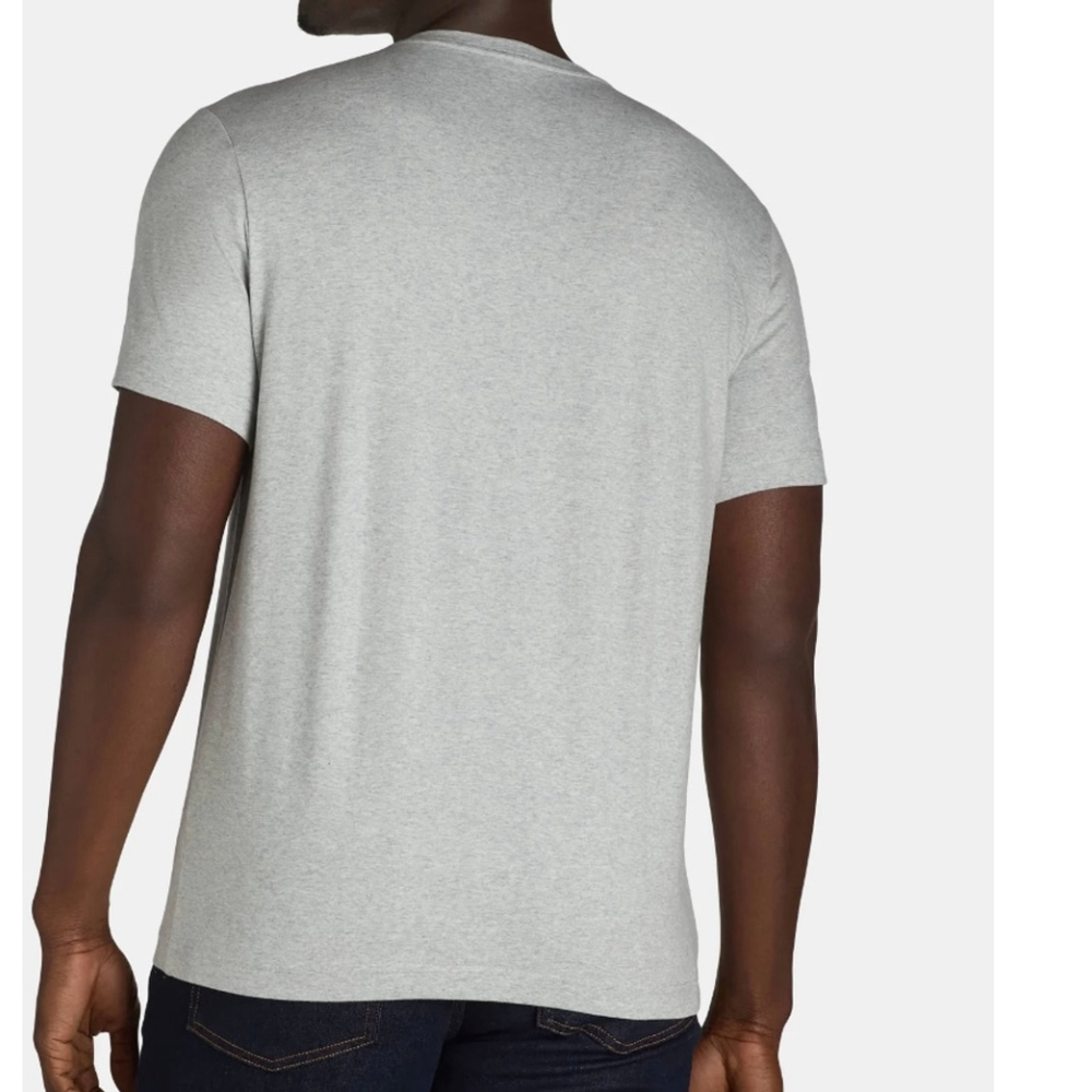 NWT GREY V NECK TEE-XS - Picture 5 of 6
